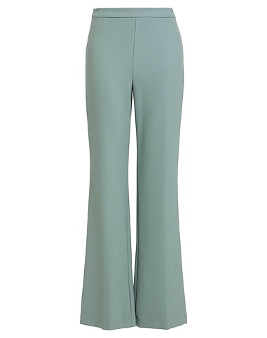 DIANA GALLESI Casual trouser Sage green 62% Polyester, 26% Viscose, 9% Wool, 3% Elastane