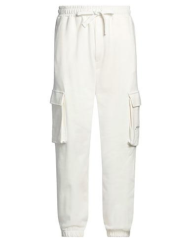 HINNOMINATE Casual trouser Ivory 100% Cotton