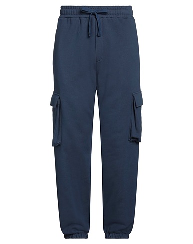 HINNOMINATE Casual trouser Navy blue 100% Cotton