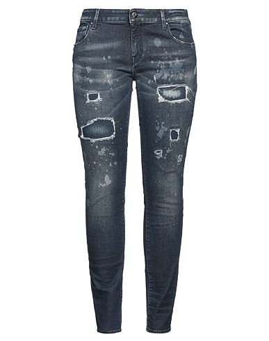 JACOB COHЁN Denim trousers Blue 98% Cotton, 2% Elastane