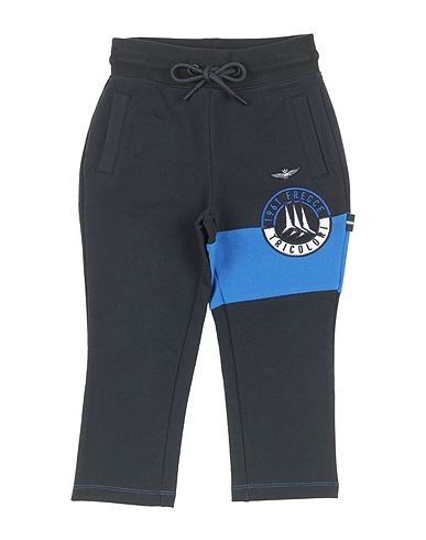 AERONAUTICA MILITARE Casual pants Midnight blue 95% Cotton, 5% Elastane