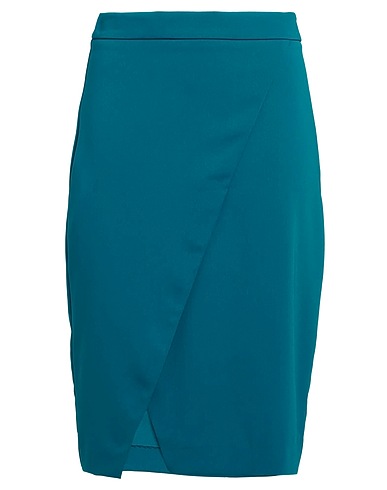 CAMILLA  Milano Midi skirt Deep teal 98% Polyester, 2% Elastane