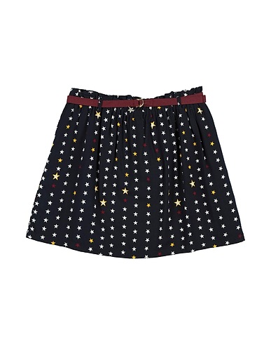 TOMMY HILFIGER Skirt Midnight blue 100% Viscose, Polyester