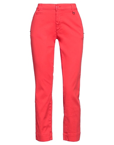 MASON'S Casual trouser Red 68% Cotton, 30% Lyocell, 2% Elastane