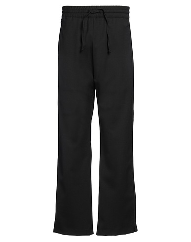GAëLLE Paris Casual trouser Black 54% Polyester, 44% Virgin Wool, 2% Elastane, Cotton