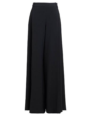 ERMANNO SCERVINO Pantalone Nero 53% Viscosa, 47% Acetato
