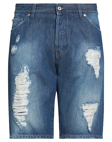 JUST CAVALLI Denim shorts Blue 100% Cotton