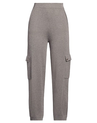 OTTOD'AME Casual trouser Taupe 57% Polyester, 19% Polyamide, 19% Acrylic, 5% Wool