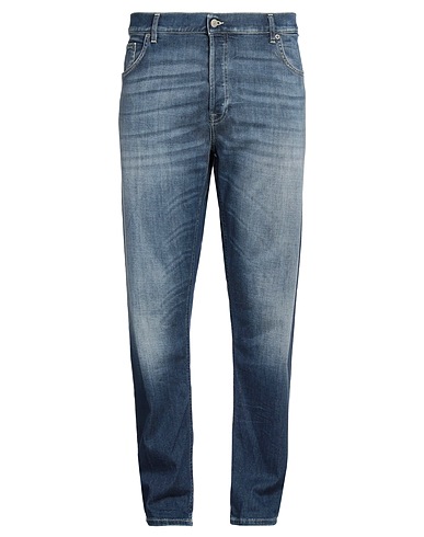 DONDUP Denim trousers Blue 92% Cotton, 6% Elastomultiester, 2% Elastane