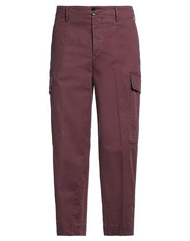 PT Torino Casual trouser Plum 98% Cotton, 2% Elastane