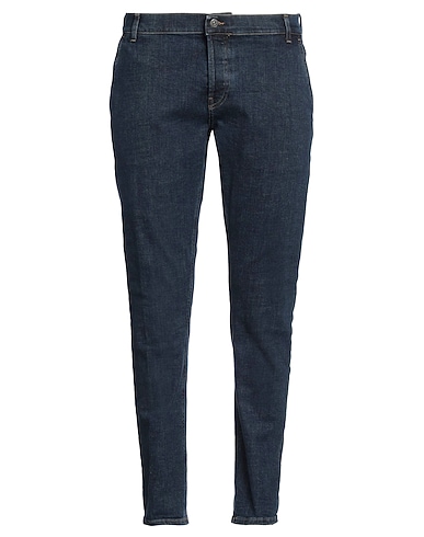DONDUP Denim trousers Blue 97% Organic cotton, 3% Recycled elastane
