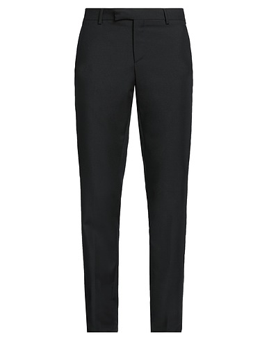 LARDINI Hosen Schwarz 87% Wolle, 13% Mohairwolle