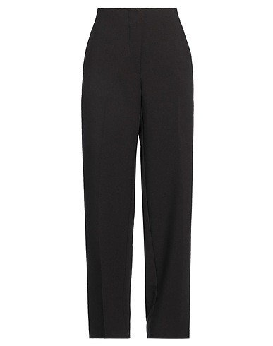 MERCI ITALIA Casual pants Black 83% Polyester, 13% Viscose, 4% Elastane