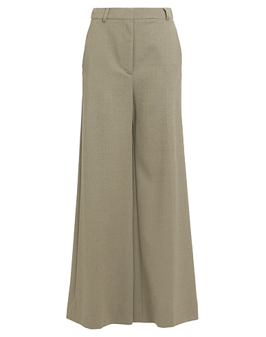 STELLA McCARTNEY Casual trouser Military green 100% Wool