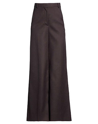 STELLA McCARTNEY Wide-leg trousers ANTRACITE 100% Wool