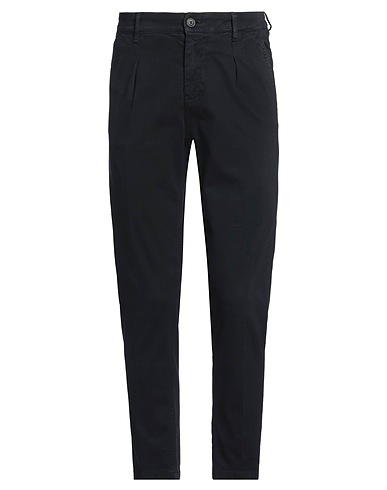 ROŸ ROGER'S Pantalone Blu notte 97% Cotone, 3% Elastan