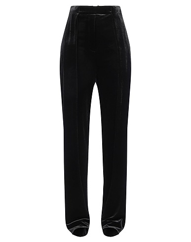 BALMAIN Casual pants Black 95% Polyester, 5% Elastane