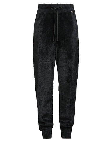 TWINSET パンツ ブラック ナイロン 77% / レーヨン 14% / ポリエステル 8% / ポリウレタン 1%