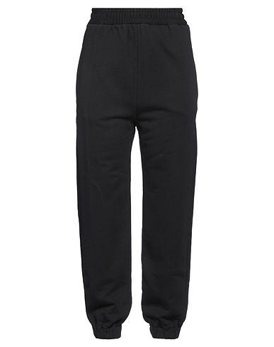 VERSACE Casual pants Black 100% Cotton