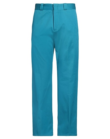 PT Torino Casual pants Turquoise 98% Cotton, 2% Elastane