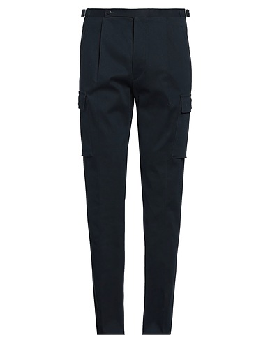 KITON Casual pants Midnight blue 98% Cotton, 2% Elastane