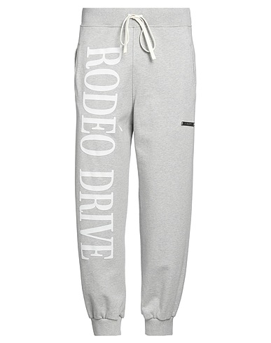 1989 STUDIO Casual trouser Light grey 100% Cotton