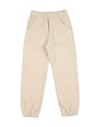 LALALÙ Casual trouser Beige 41% Acrylic, 41% Cotton, 18% Polyester
