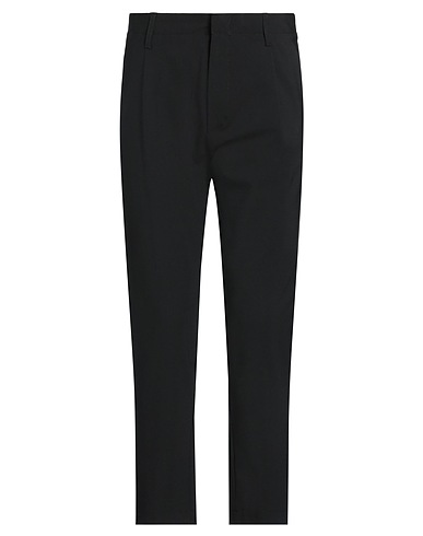 DONDUP パンツ ブラック ポリエステル 53% / バージンウール 43% / ポリウレタン 4%