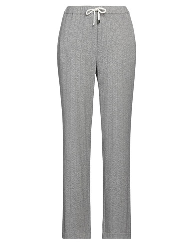 PUROTATTO Casual pants Grey 58% Viscose, 23% Wool, 17% Polyester, 2% Elastane, Cotton
