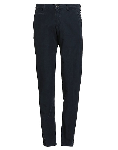 BRIGLIA 1949 Casual pants Midnight blue 97% Cotton, 3% Elastane