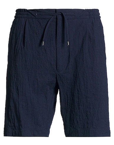 LARDINI Shorts & Bermuda BLU NOTTE 100% Wool