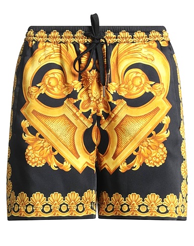 VERSACE Shorts & Bermuda Oro 100% Poliestere
