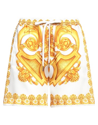 VERSACE Shorts & Bermuda White 100% Polyester
