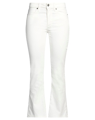 DONDUP Pantalone Bianco 62% Cotone, 36% Lyocell, 2% Elastan