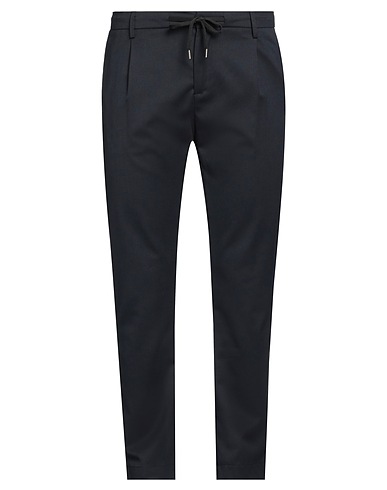 YAN SIMMON Casual pants Midnight blue 54% Polyester, 44% Wool, 2% Elastane