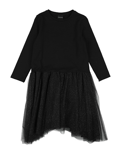 MARC ELLIS Dress Black 95% Cotton, 5% Elastane, Polyester