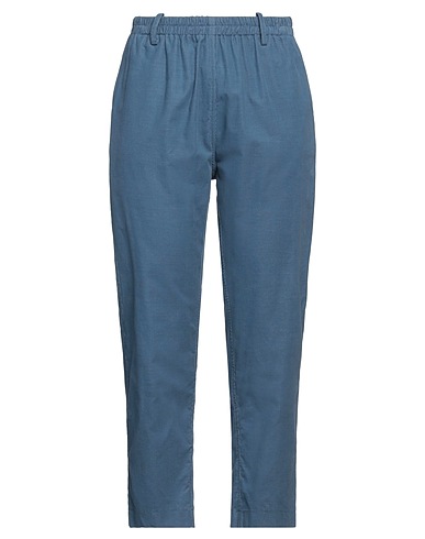 NINA 14.7 Casual trouser Pastel blue 100% Cotton