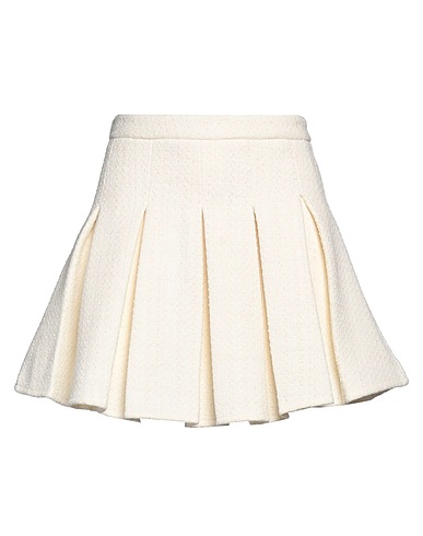 ODÌ ODÌ Mini skirt Cream 100% Polyester