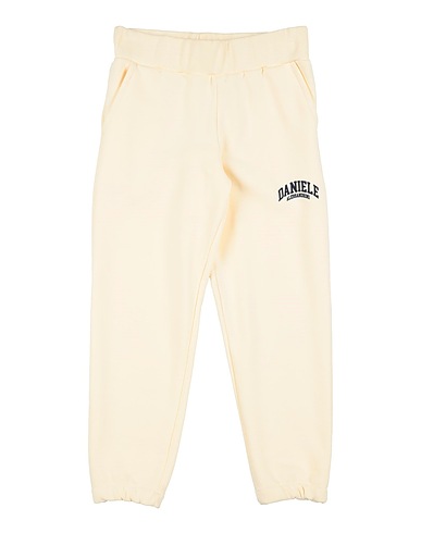 DANIELE ALESSANDRINI Casual pants Cream 100% Cotton