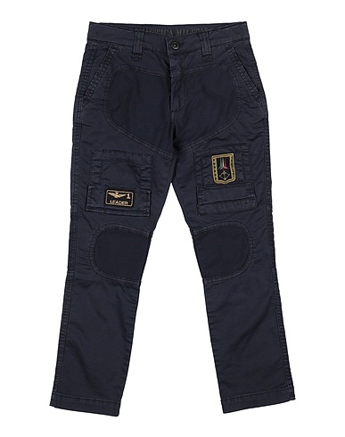 AERONAUTICA MILITARE Casual trouser Midnight blue 97% Cotton, 3% Elastane