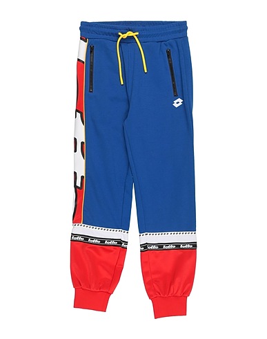 LOTTO Casual trouser Bright blue 80% Cotton, 20% Polyester