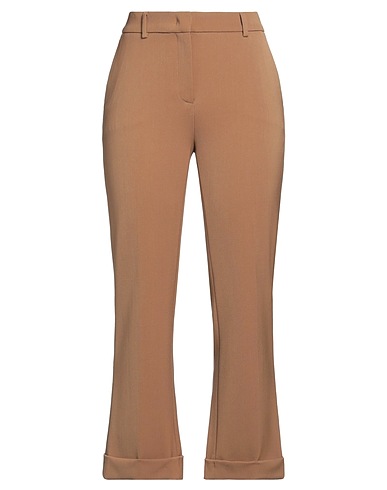 VIA MASINI 80 Casual trouser Camel 52% Polyester, 43% Virgin Wool, 5% Elastane