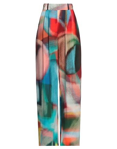 KATERIN THEYS Pantalone Azzurro 100% Seta