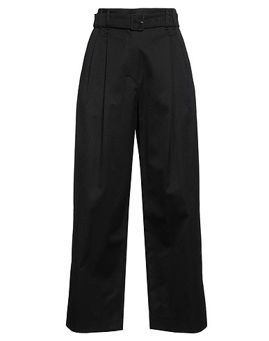 'S MAX MARA Casual trouser Black 100% Cotton
