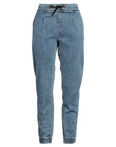 TAKESHY KUROSAWA Pantaloni jeans Blu 97% Cotone, 3% Elastan