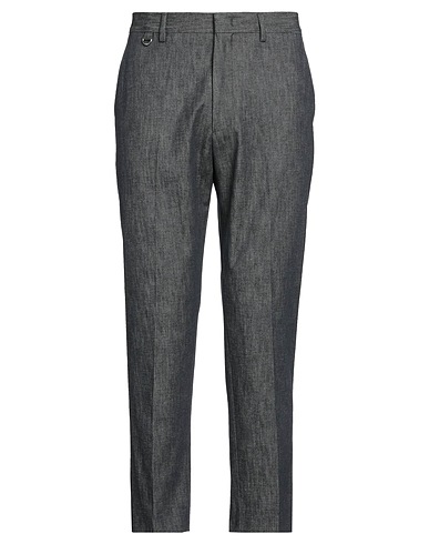 LOW BRAND Denim pants Black 87% Cotton, 11% Wool, 2% Elastane