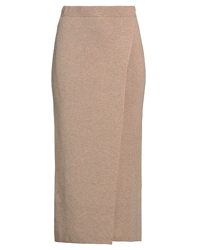 MAX MARA Langer Rock Kamel 70% Wolle, 30% Kaschmir