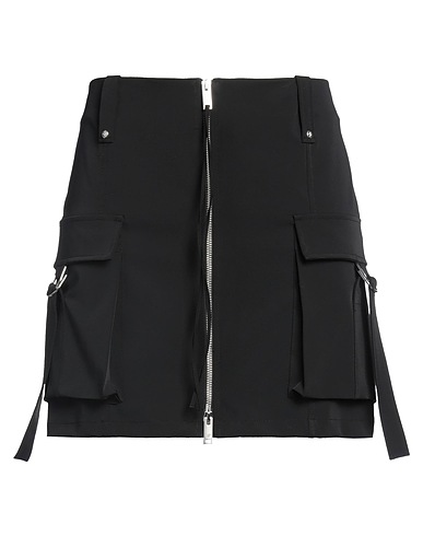 BLUMARINE Mini skirt Black 95% Polyester, 5% Elastane