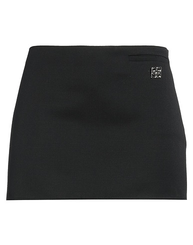 GIVENCHY Mini skirt Black 100% Wool