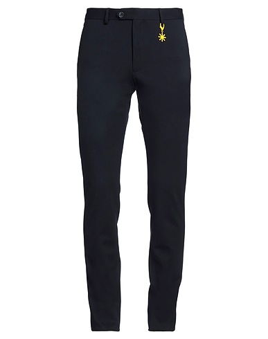 MANUEL RITZ Casual trouser BLU NAVY 63% Viscose, 32% Polyamide, 5% Elastane